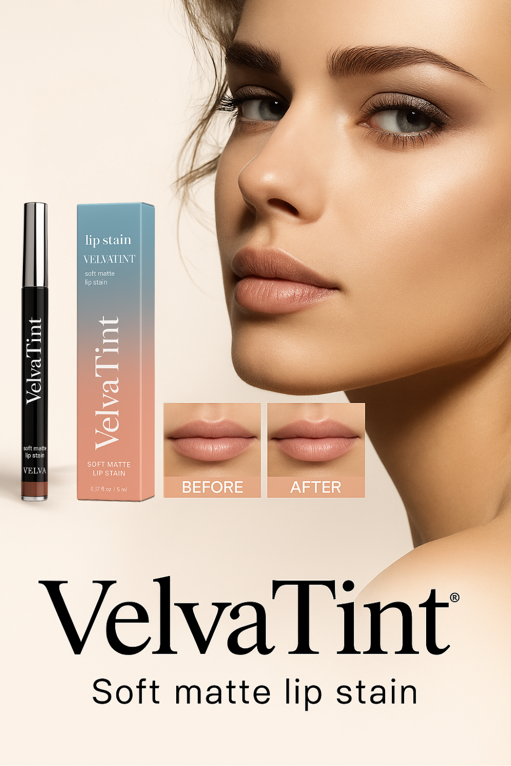 VelvaTint™ – Zachte matte lipvlek