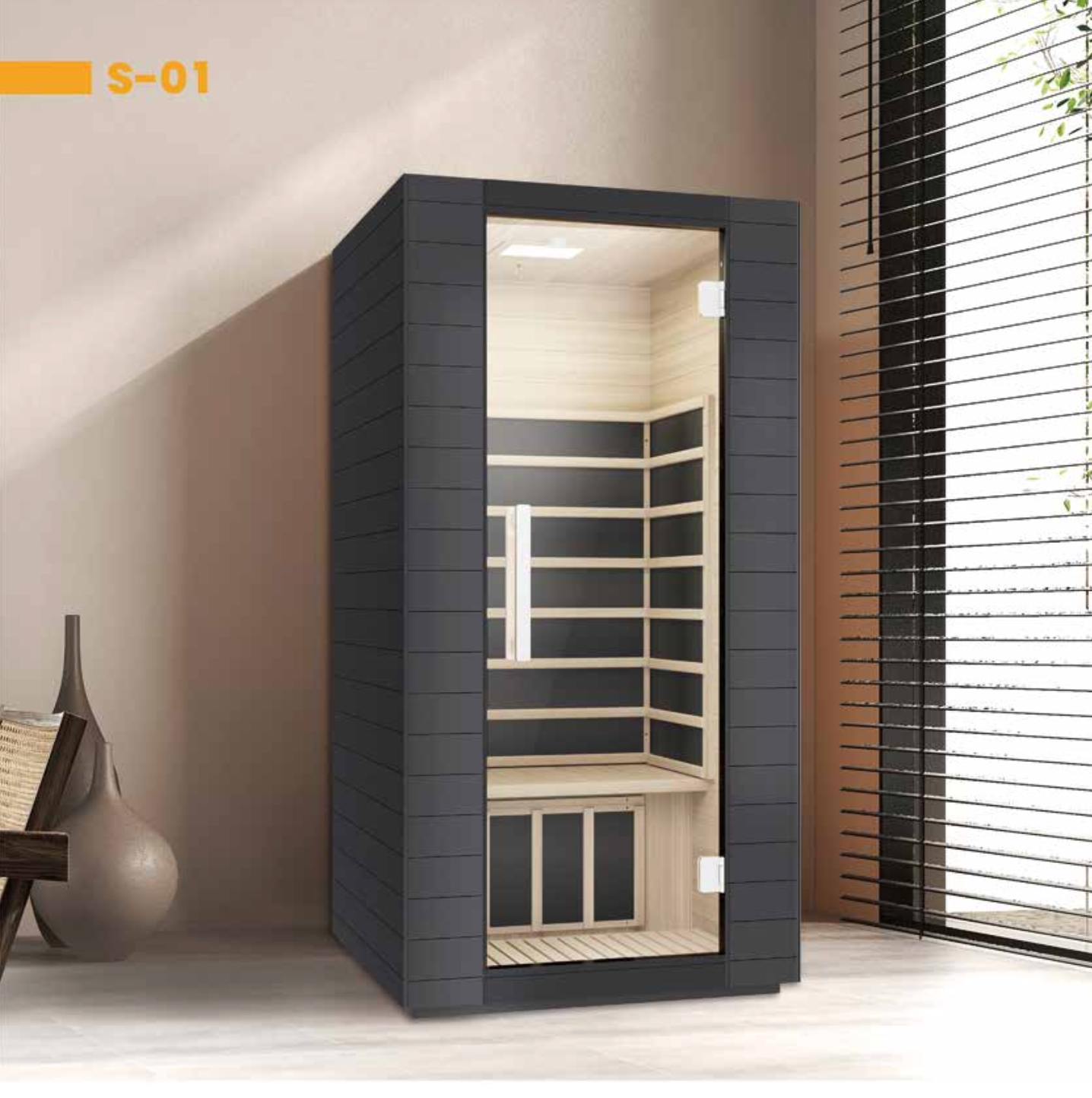 Serenity | Signature Hemlock Edition infraroodsauna
