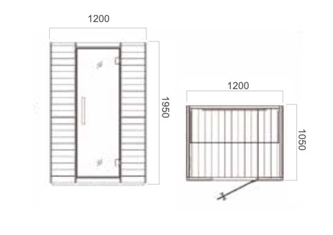 Serenity | Signature Hemlock Edition infraroodsauna