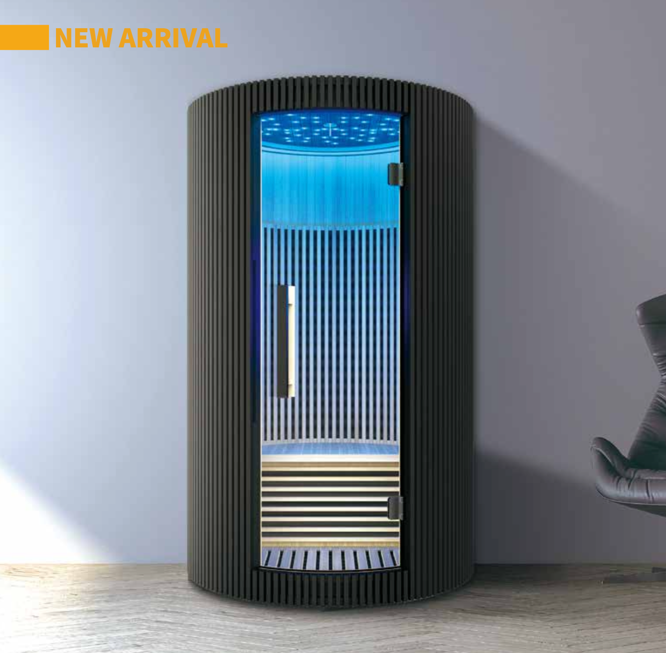 Aurora Duo Black Edition - Infraroodsauna