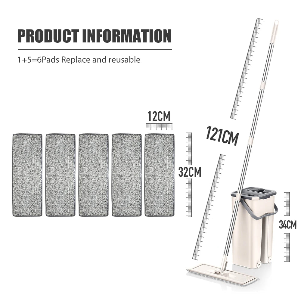 PureSwipe™ 2-in-1 Dweilset 