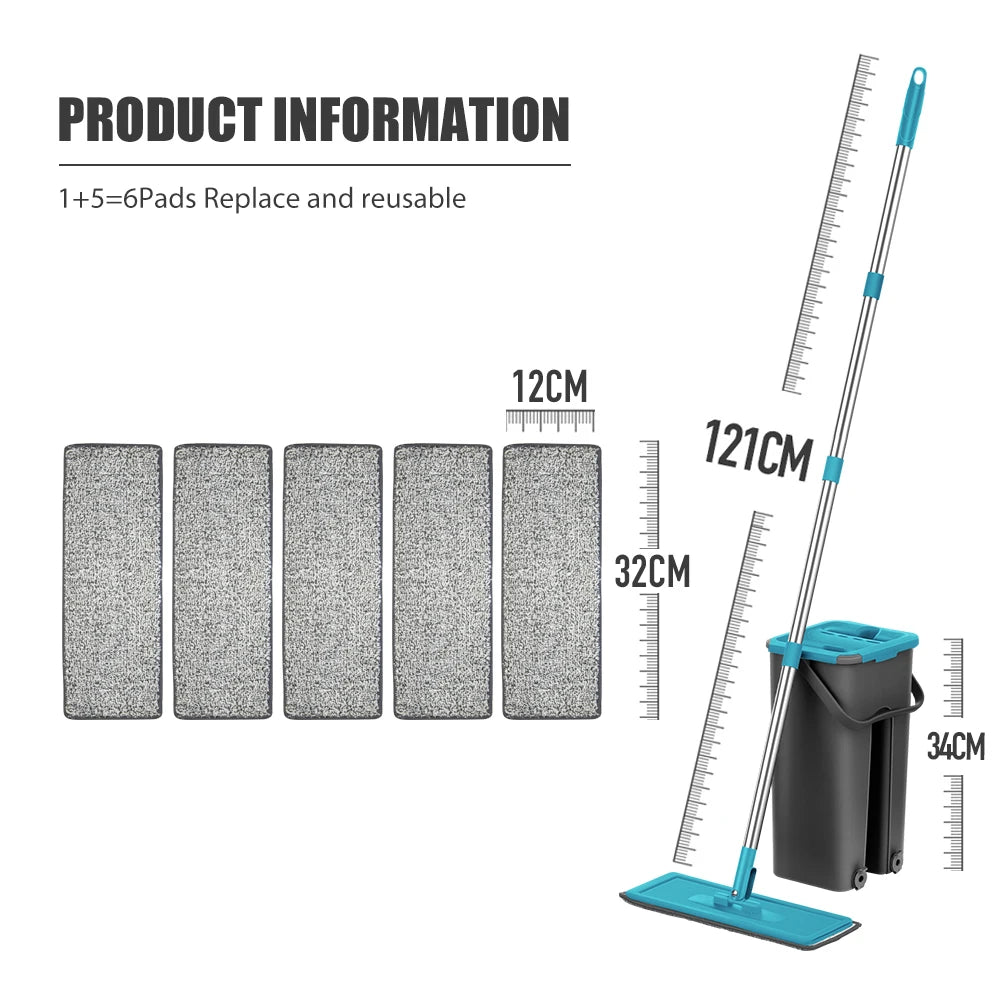 PureSwipe™ 2-in-1 Dweilset 