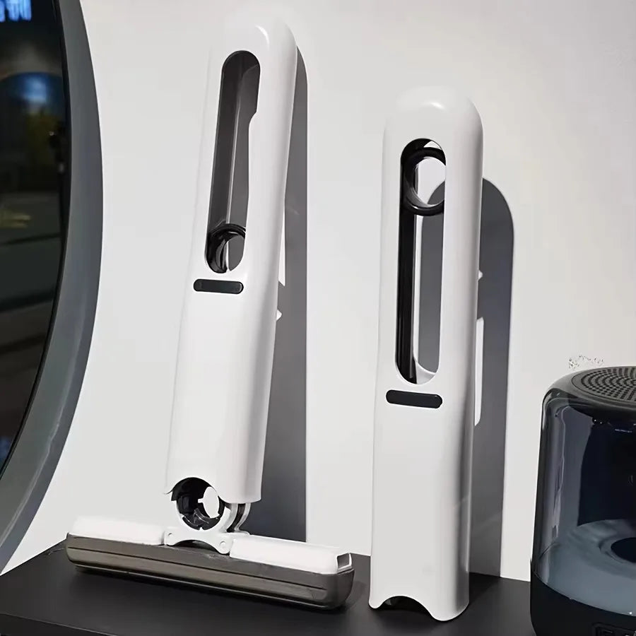 Mini Mop Krachtige Knijp Opvouwbare Vloer Wassen Huisreiniging Mops Zelfknijpen Bureaureiniger Glas Huishoudelijk Reinigingsgereedschap 